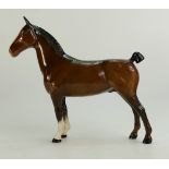 Beswick Hackney horse in brown.