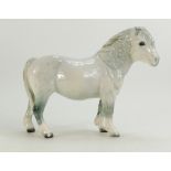 Beswick Shetland Pony dapple grey 1185