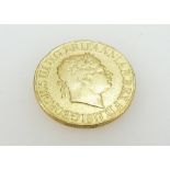 George III full sovereign 22ct gold coin 1817.