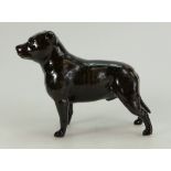 Beswick Staffordshire Brindle bull terrier 1982A