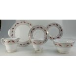 Shelley tea set in the Gaiety design,