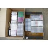 A large collection of CD's to include The Doors, Stevie Wonder, Think Pink, The Wheel, etc.