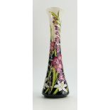 Moorcroft Wild Gladiolus vase limited ed