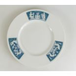 Minton plate Pate-sur-Pate decorated on