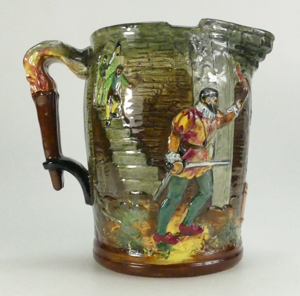 Royal Doulton loving cup/jug Guy Fawkes, - Image 3 of 3