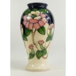 Moorcroft Pink For A Lady vase, height 2