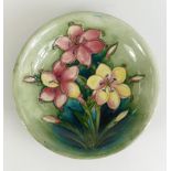 Walter Moorcroft shallow dish Freesia de