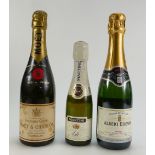 Vintage Champagne including 37.5cl Moet