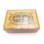 Sorrento inlaid small box, 10 x 7.5cm