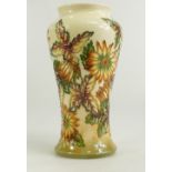 Moorcroft trial vase with Autumn Flowers