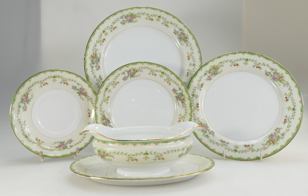 A large collection of Noritake floral de