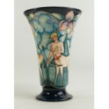 Moorcroft vase, Moth Orchid with experim