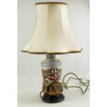 Moorcroft Andalucia table lamp with Moor