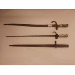 2 19th century French bayonets