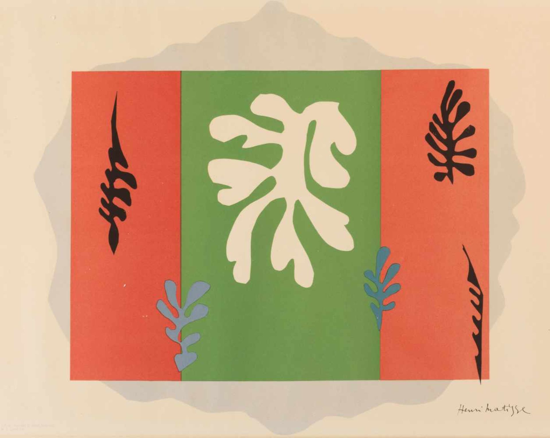 Henri Matisse (Le Cateau-Cambrésis 1869 - 1954 Nizza) 'The Dancer' aus 'Schools Prints European