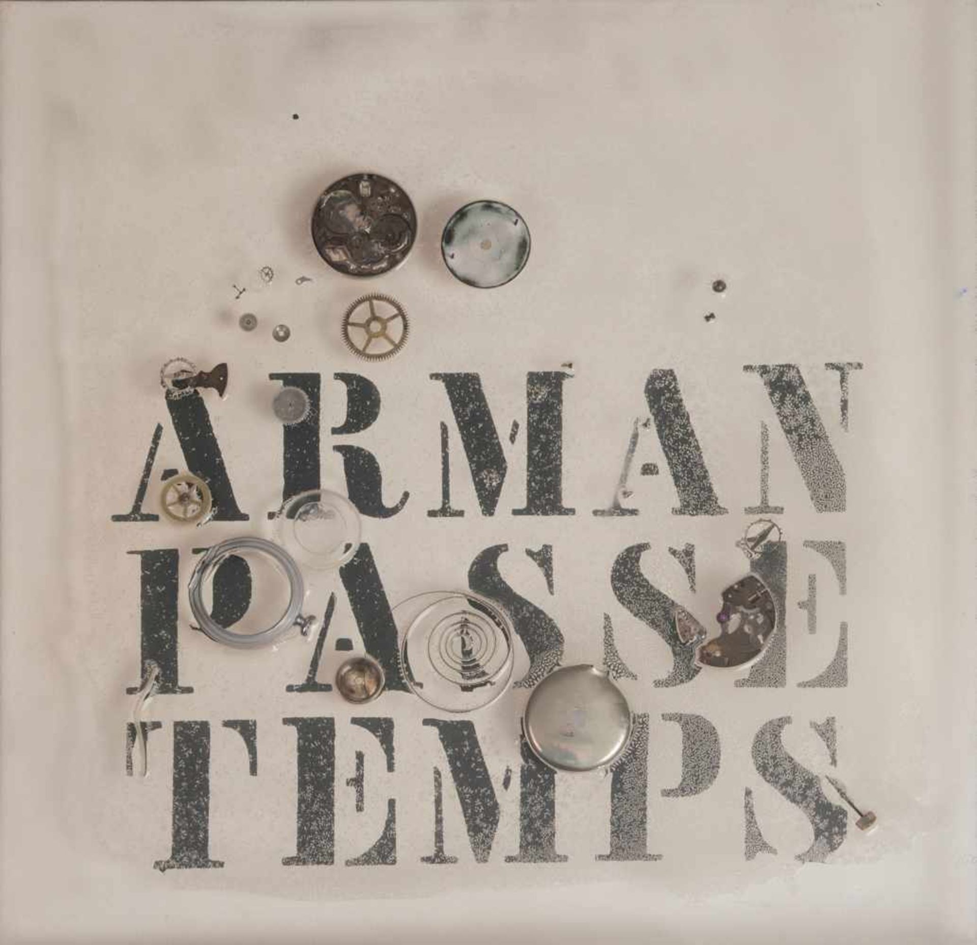 Fernandez Arman (Nizza 1928 - 2005 New York) 'Passe Temps', 1971 Limitiertes Multiple aus einem Buch