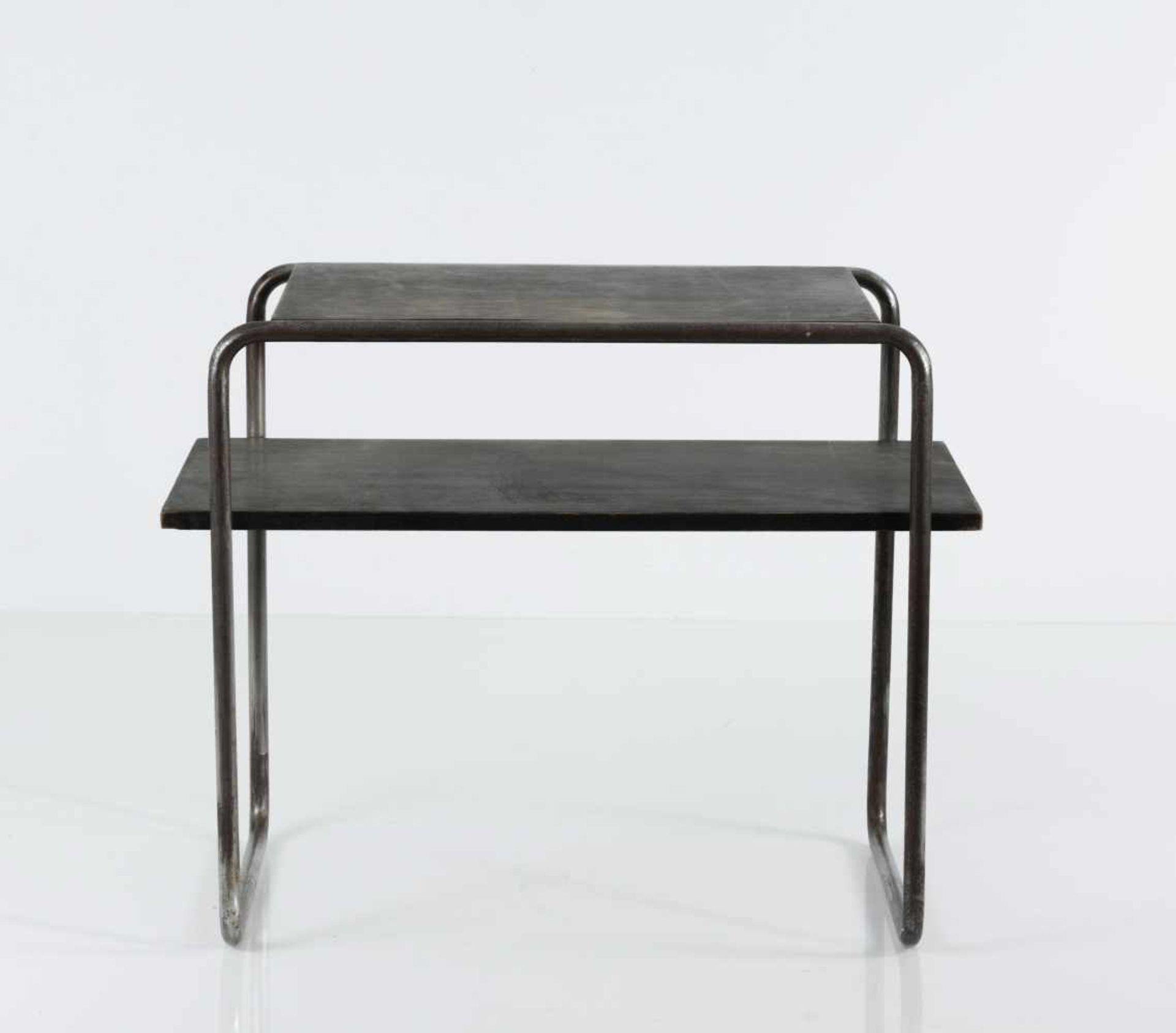 Marcel Breuer Beistelltisch 'B 12', 1928 H. 60 x 75,5 x 39,5 cm. Thonet, Frankenberg ( - Bild 2 aus 7