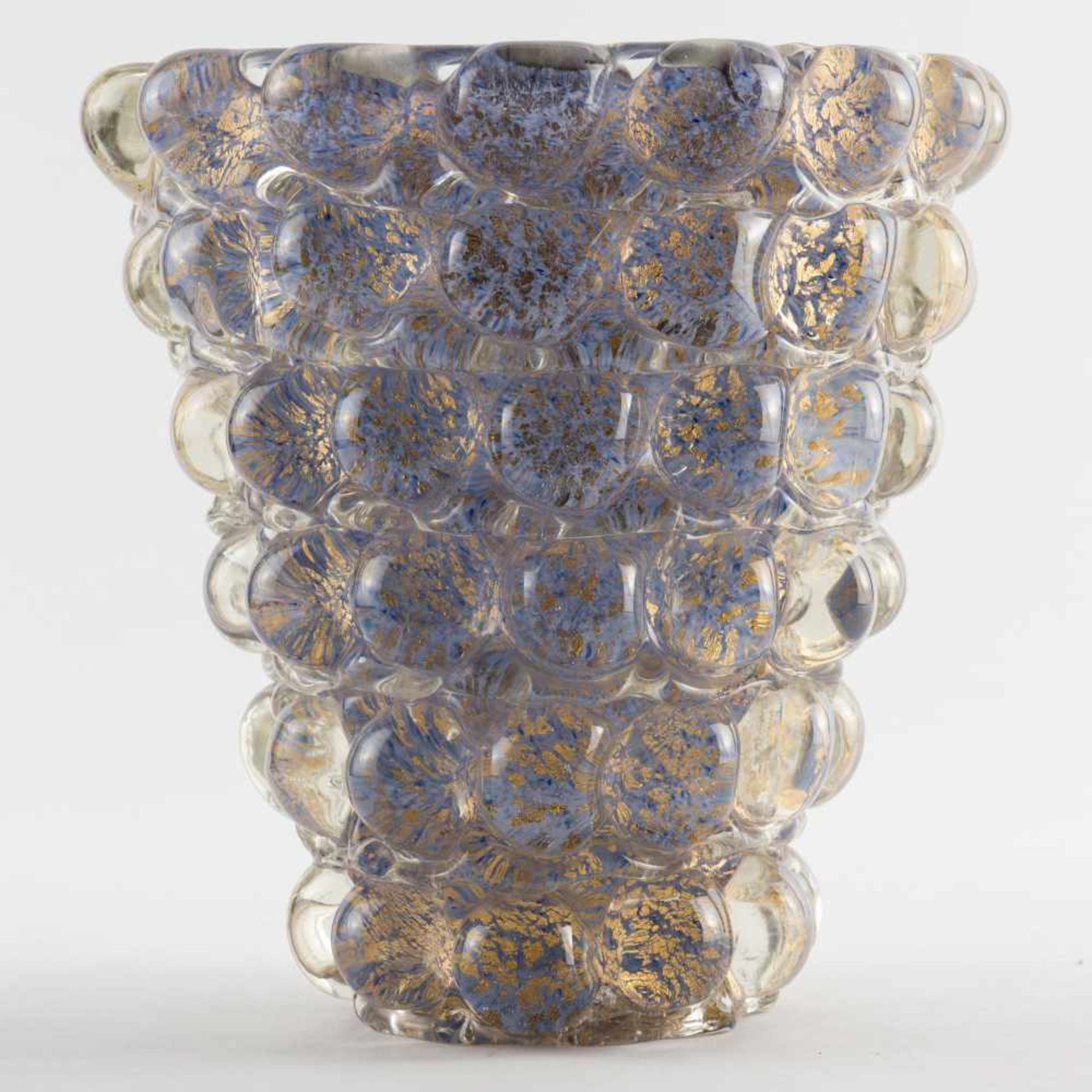 Vase 'Lenti', 1940 Ercole Barovier Trichterform. H. 25 cm. Ausführung: Barovier & Toso. - Bild 3 aus 6