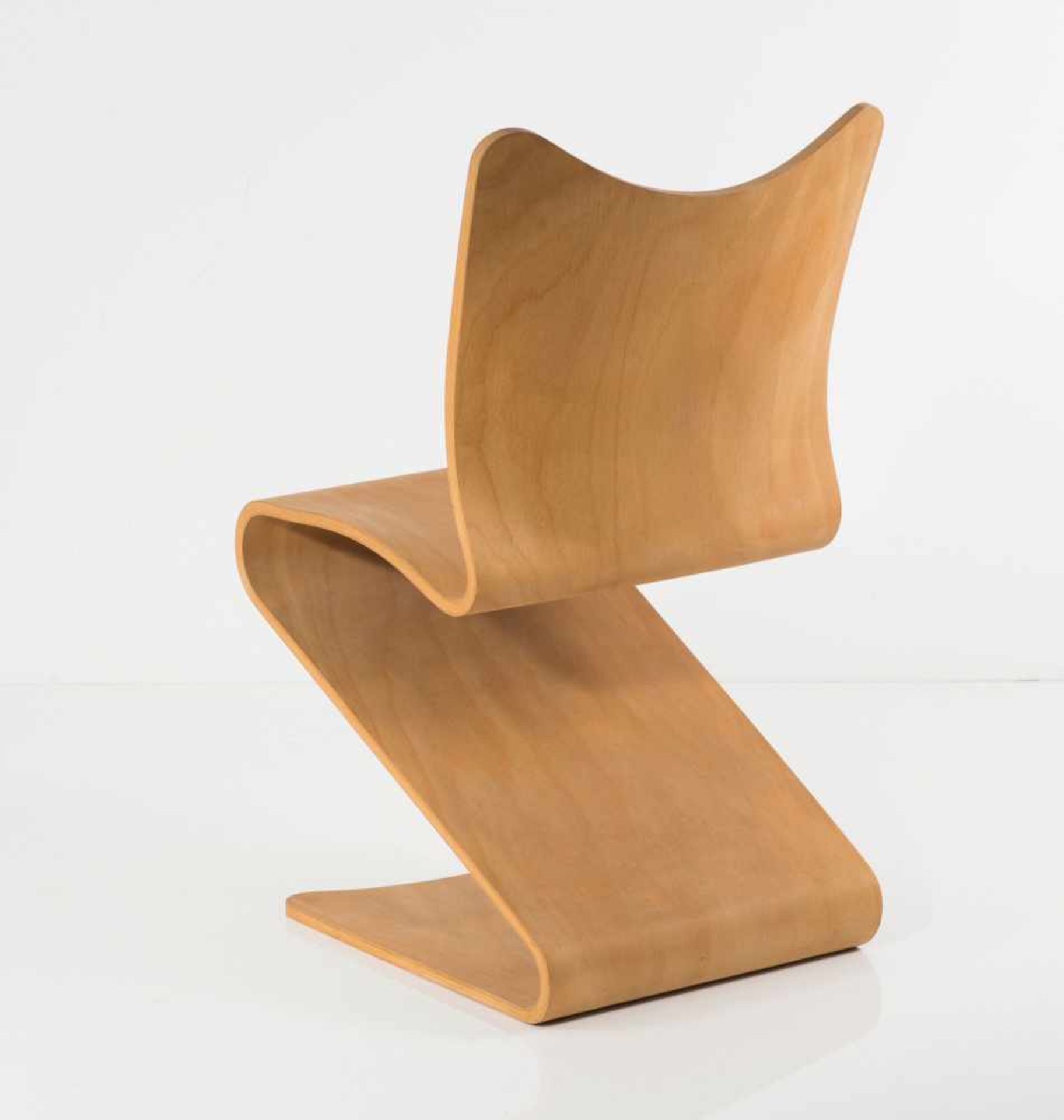 Stuhl 'S-chair', 1965 Verner Panton H. 80,5 x 43,5 x 47 cm. August Sommer, Plüderhausen für - Bild 3 aus 5