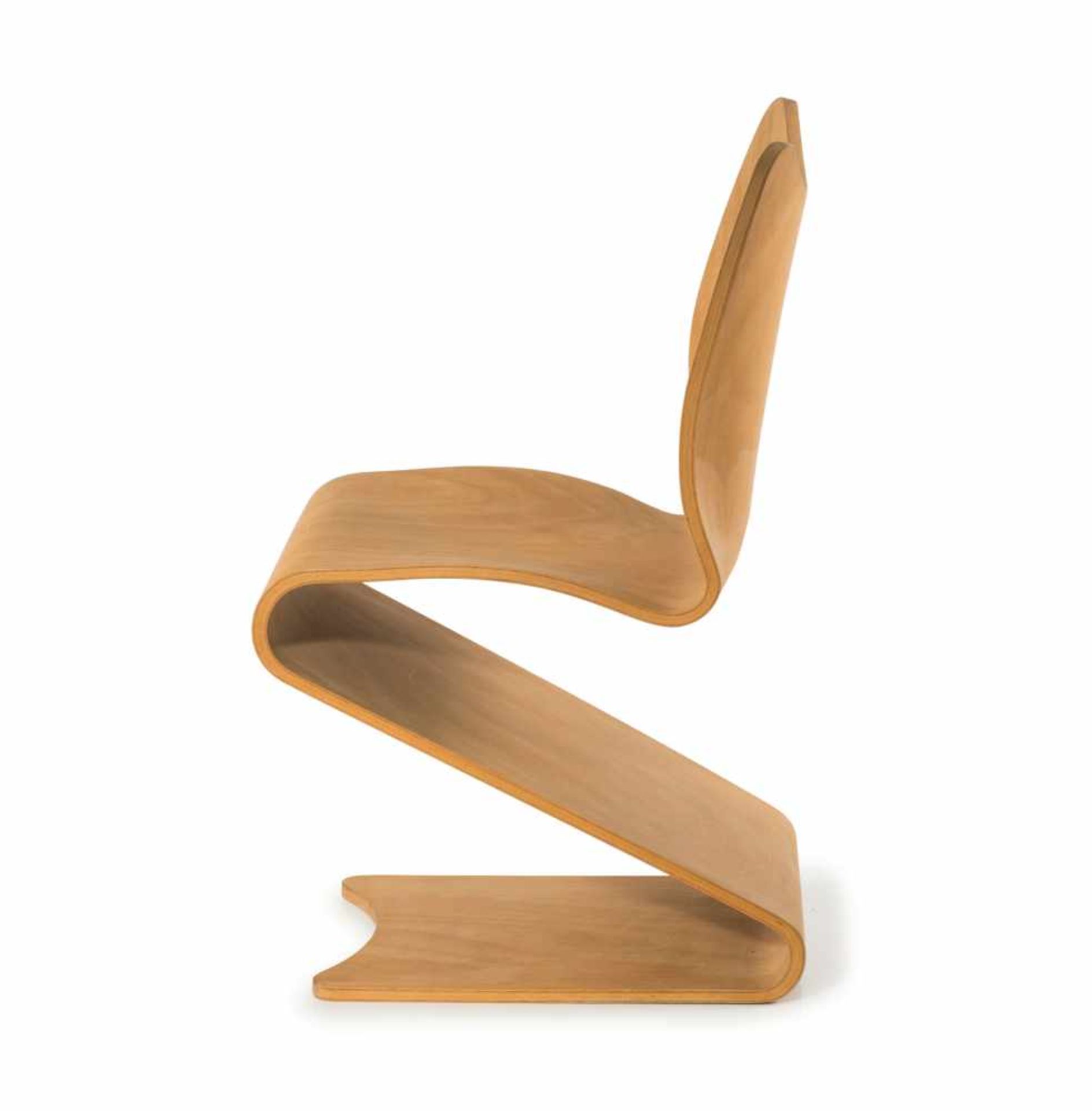 Stuhl 'S-chair', 1965 Verner Panton H. 80,5 x 43,5 x 47 cm. August Sommer, Plüderhausen für