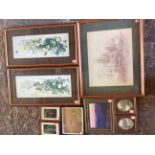 Miscellaneous framed pictures