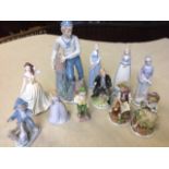 Miscellaneous ceramic figurines