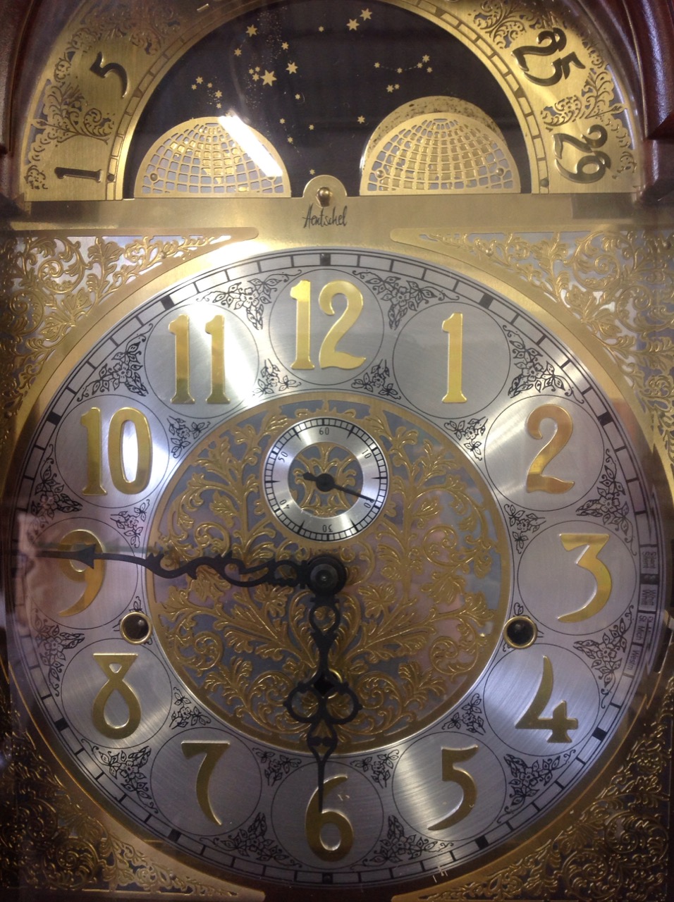 A reproduction Georgian style mahogany longcase clock - Image 2 of 3