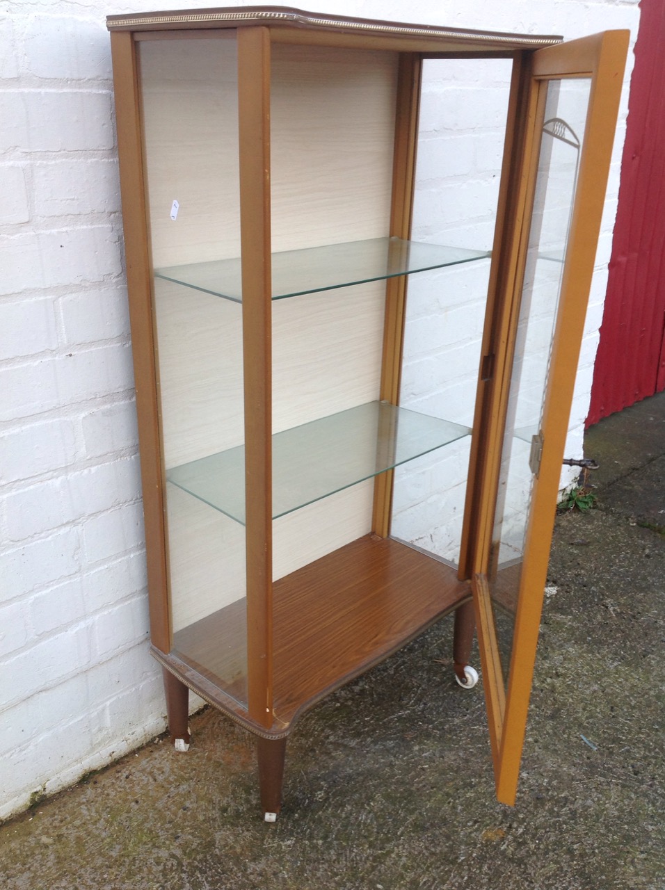 A 60s faux walnut cabinet - Image 3 of 3