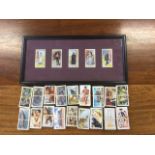 A collection of cigarette cards - Gallagher, Wills, Carreras, Brooke Bond, Players, etc.