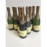 Twelve bottles of Bouvet Labubay, Bouvet Brut from the Loire Valley, France, 12.5% vol, 75cl