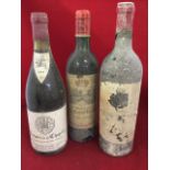 Seventeen bottles of vintage red wine - eleven bottles of Domaine de la Chapelle, 1979