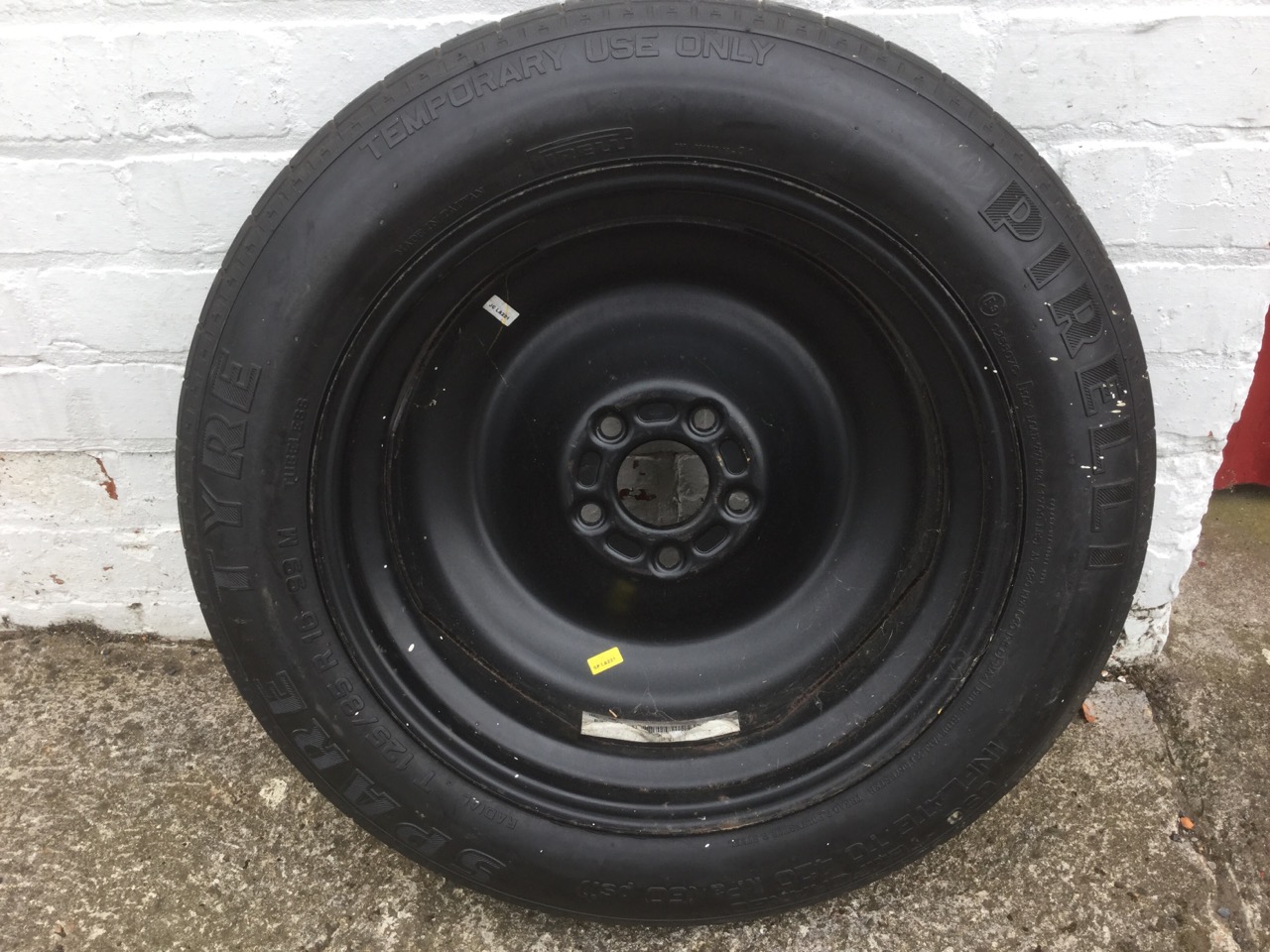 An unused Jaguar X-type wheel, fitted with Pirelli spare tyre. - Image 2 of 3