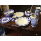 Miscellaneous blue & white ceramics