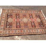 An oriental rug