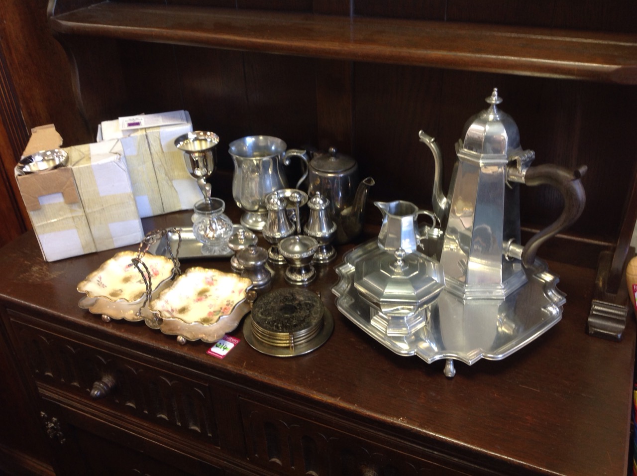 Miscellaneous silver plate