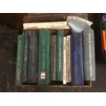 A collection of vintage car manuals - Triumph, Rover, BMC, British Leyalnd, Austin, etc.