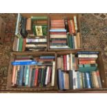 A quantity of books - fiction, romance, novels, history, the Joy of Sex, etc. (A lot)