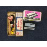 A boxed Pelham puppet - the wood marionette type SS named Fritzi; and a boxed 60s Stylophone. (2)