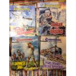 A large collection of Commando war story comics from the 80s published by DC Thomson & Co, 810