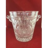 A large Watford Crystal ice bucket