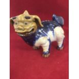 A nineteenth century glazed Chinese stoneware dog of fo,