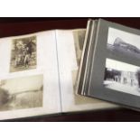 Two domestic family albums of photographs