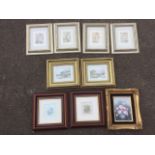 Miscellaneous framed pictures