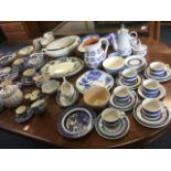 Miscellaneous blue & white ceramics