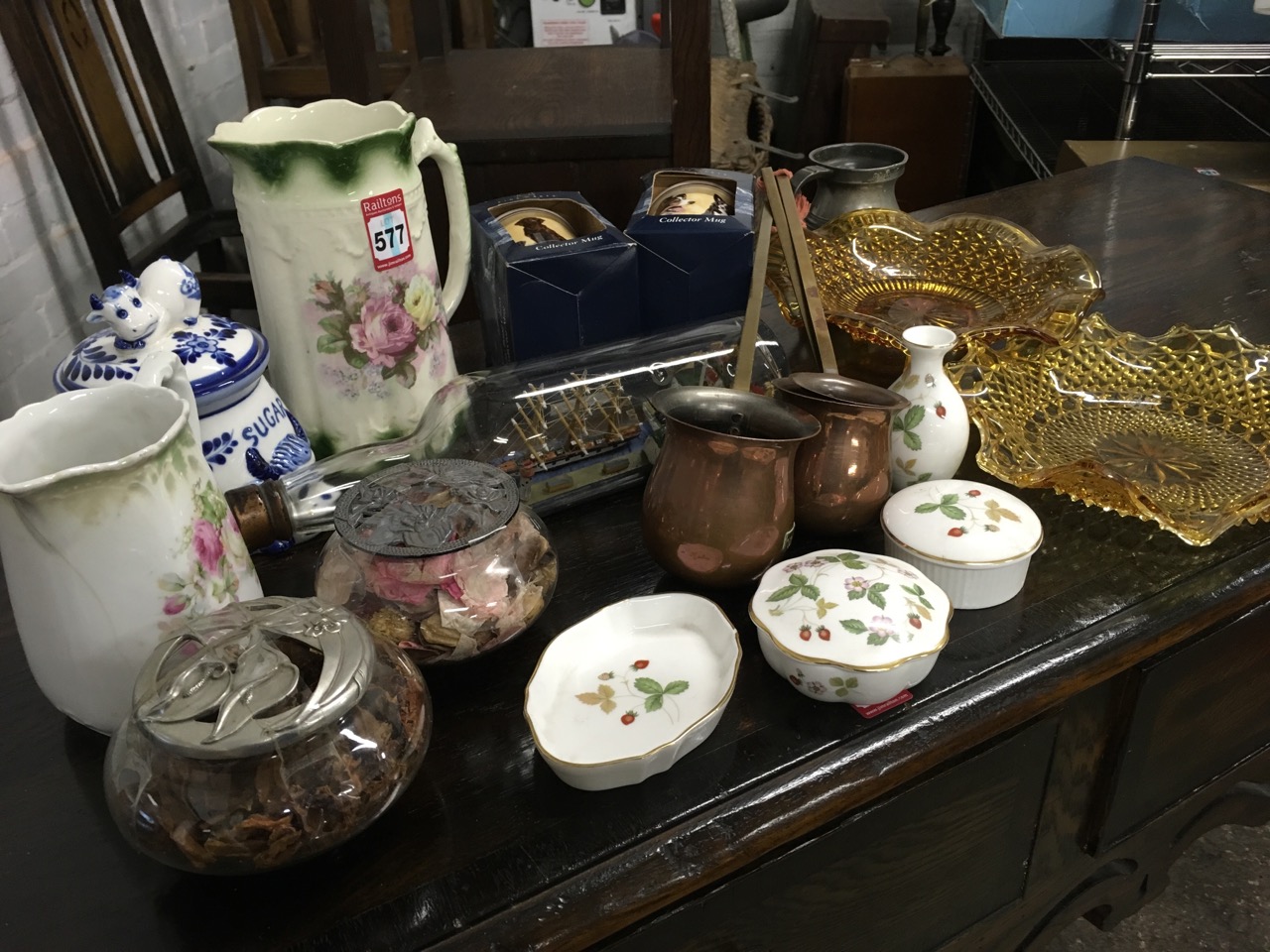 Miscellaneous ceramics and glass - Image 2 of 3