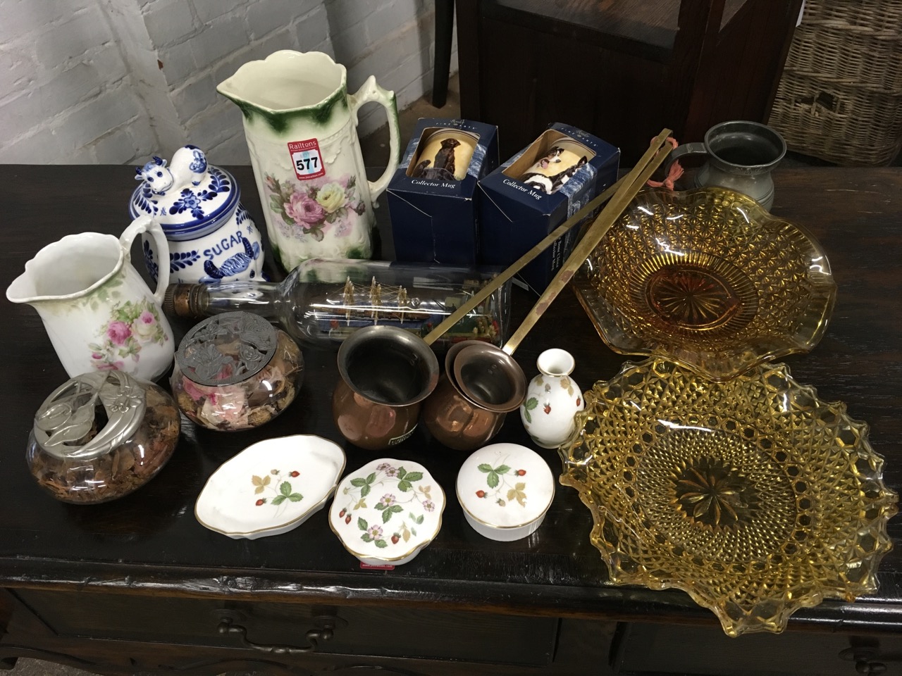 Miscellaneous ceramics and glass