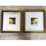 A pair of contemporary numbered & signed prints