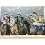 Roy Miller, a signed & numbered 1984 print titled Group One