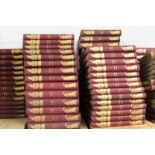 Very extensive run of Punch from Volume One (1841 - 1956) in decorative gilt tooled cloth binding,