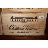 Twelve bottles - Chateau Vincent Margaux 2008,